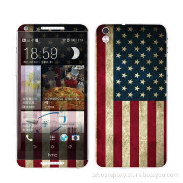 Vinyl Decal Skin for HTC Desire 816, USA Flag Design, Anti-scratch